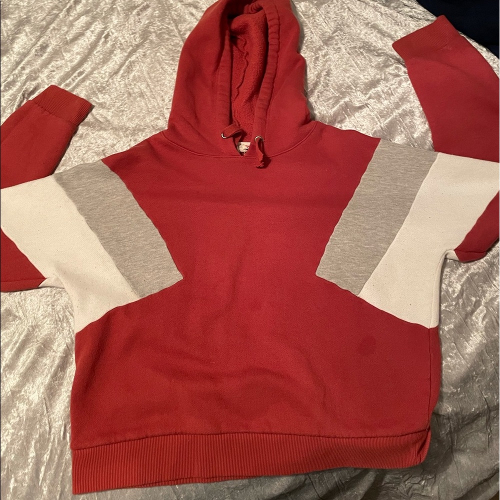 Crop workout hoodie